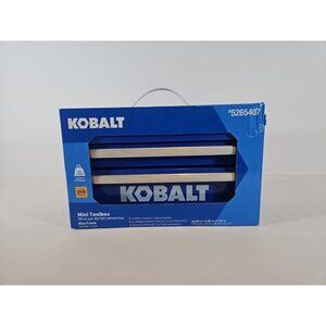 BRAND NEW 25th Anniversary Kobalt Mini Toolbox Blue Tool Box (5265406) Blue